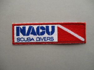 70s NACU SCUBA DIVERS スキューバダイビング ワッペン/NAUIビンテージvintageダイバーPADIスクーバーscuba divingダイビングpatch V112