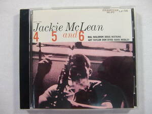 Jackie McLean ジャッキー・マクリーン / 4,5 & 6 - Mal Waldron - Donald Byrd - Hank Mobley - Doug Watkins - Art Taylor - Prestige