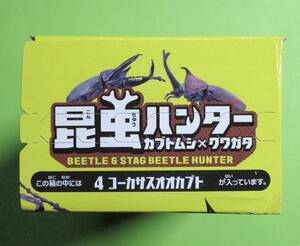 昆虫ハンター2022　4:コーカサスオオカブト　未開封品即決