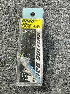 タックルハウス　ローリングベイト リップレス　RB48　SL　ＨＨスカイブルーバック　新品4