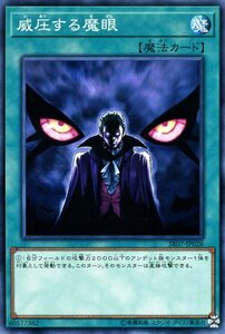 遊戯王カード 威圧する魔眼 ノーマル アンデットワールド SR07 通常魔法 ノーマル