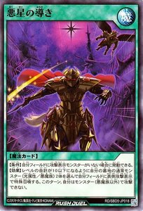 遊戯王ラッシュデュエル 悪星の導き ノーマル 最強バトルデッキ ロア デモンズロック RD/SBD5 通常魔法 シングルカード