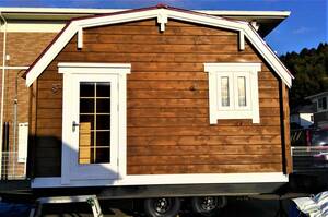  log-house trailer Mini 6 resort /tere Work office work place, camp place,.., holiday house, store etc. 