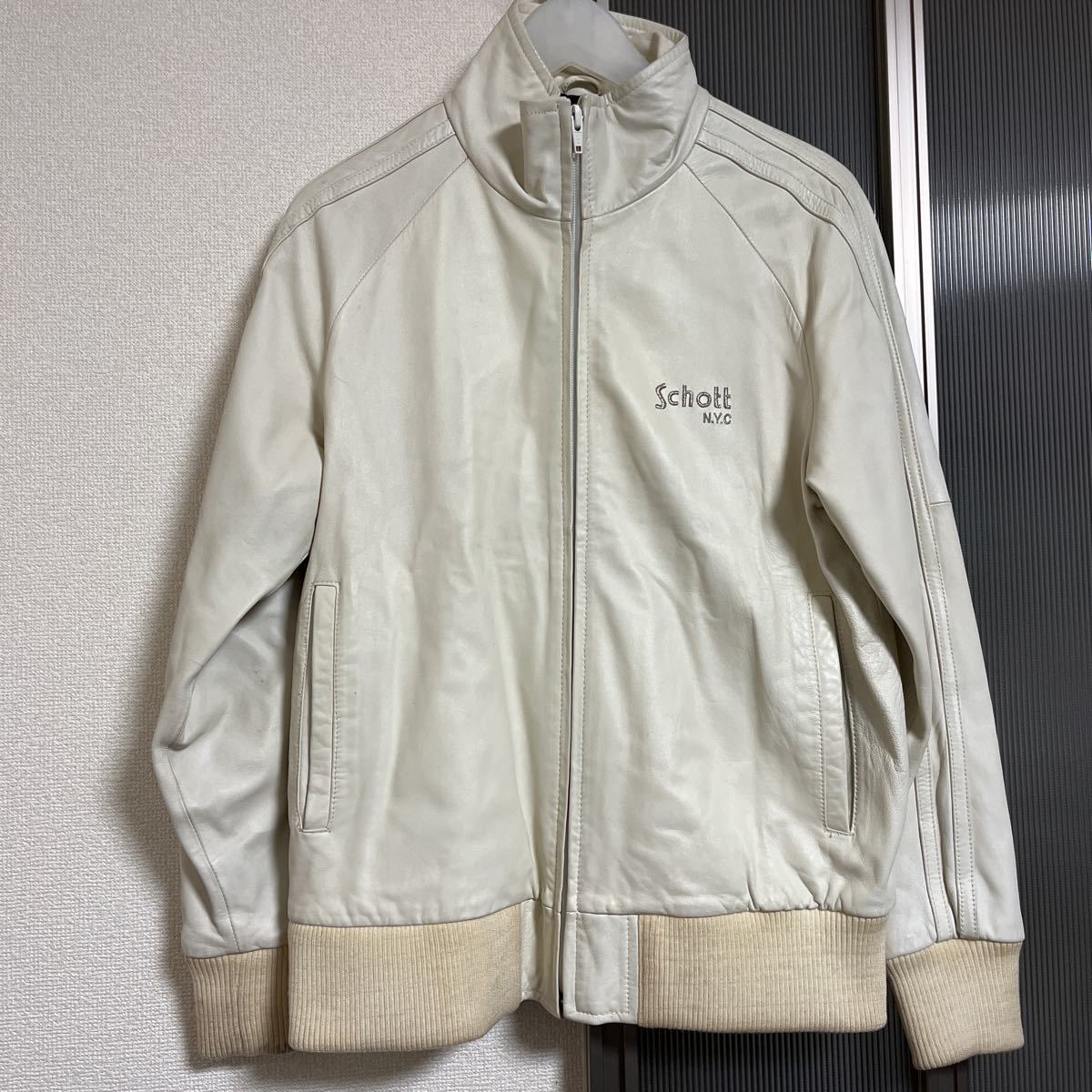 人気沸騰】 - schott ショット schott ラムレザートラックジャケット ...