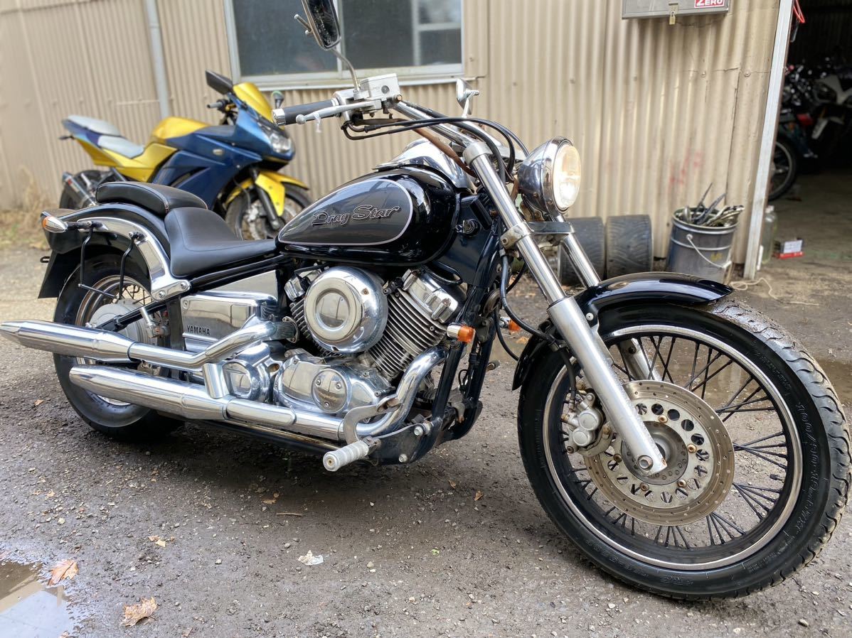 ドラッグスター400イモビ付き2003年VH01J走行3960km - 通販