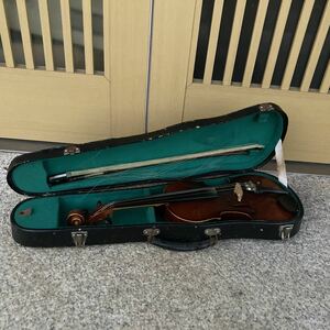 SUZUKI VIOLIN 鈴木バイオリン 1/8 NO.101 1964 弦楽器 ハードケース 弓 付き