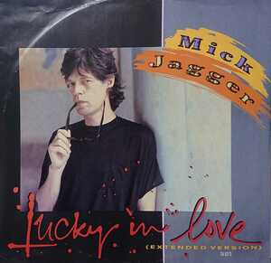 ☆MICK JAGGER/LUCKY IN LOVE(extended versio)'1985UK CBS12INCH