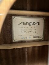ARIA ADL-01N アコースティックギター アリア　アコギ_画像3