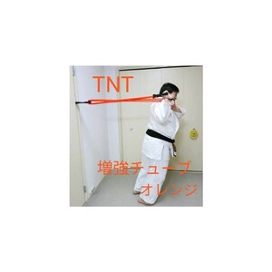 値下　【新品】　増強チューブ　オレンジ3本　TNT パワーケーブル　全身トレーニング　ライフライン　ホームトレーニング　補強　回復