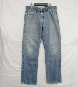 505 サイズ W36 L32 LEVI'S リーバイス テーパード デニムパンツ ジーンズ ジーパン ボトムス ビッグサイズ ワイド 古着 1J1934