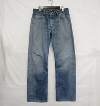 501 サイズ W34 L34 リーバイス デニムパンツ デニム ジーンズ ジーパン ボトムス LEVI'S ストレート 古着 1J1935_画像1