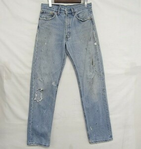 501 サイズ W31 L34 リーバイス デニム パンツ ジーンズ ストレート カナダ製 Levi's 古着 1J2635