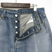 501 サイズ W34 L34 リーバイス デニムパンツ デニム ジーンズ ジーパン ボトムス LEVI'S ストレート 古着 1J1935_画像5