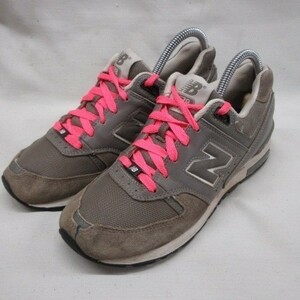 D1017 サイズ表記 24.5㎝ 古着 ニューバランス NEWBALANCE 578 スニーカー シューズ 靴 グレー