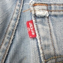 ユーロ 企画 Levi's 501 サイズ W31 L34 古着 ターキー製 リーバイス デニム パンツ ジーパン ジーンズ ストレート 1J0998_画像4