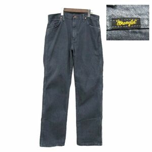  size W34 L32 Mexico made Wrangler Wrangler cotton Work color Denim pants jeans strut gray old clothes 2O2698