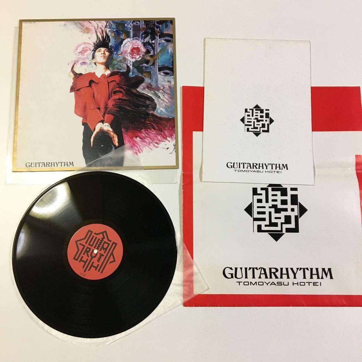 春先取りの 貴重ツアーチラシ+ファイル+ブック+レコード 布袋寅泰