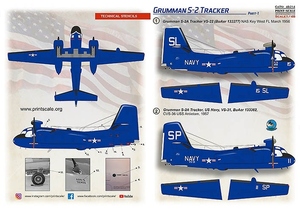 プリントスケール 48-214 1/48 グラマン S-2 トラッカー Part 1