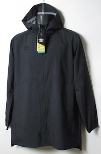  Umbro /UMBRO water-proof pressure . manner stretch poketabru jacket * coat /M size /UUURJC31SW/ new goods / black 