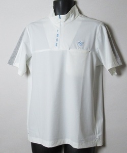 Adabat/Adabat Golf Half Zip Пуловер с коротким рукавом цена 19800 иена/48 (l)/082-12670/new/off White