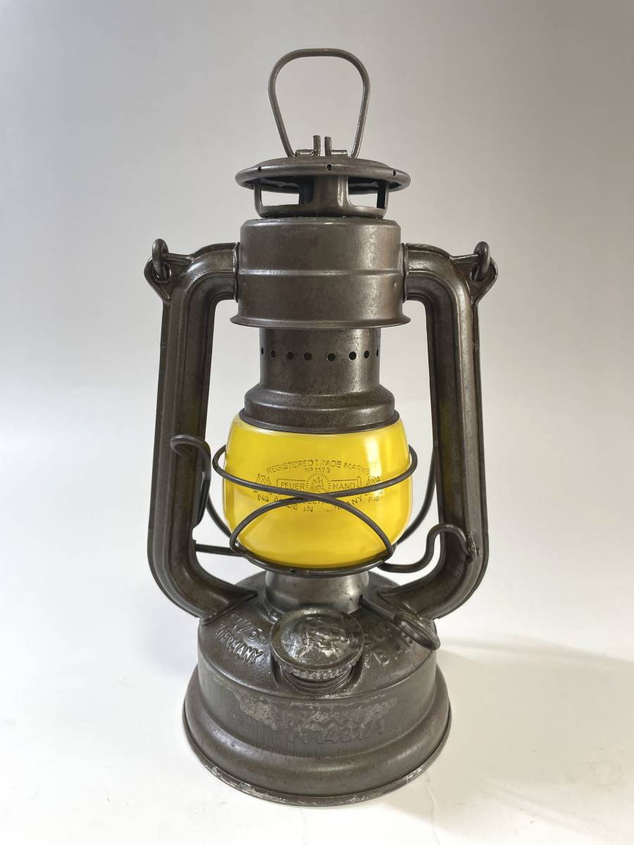 日本人気商品】 戦前 右ハンドル Feuerhand 275 黄色のAuer-glass