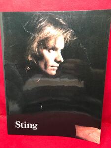 ○Sting スティング 1987-1988 NOTHING LIKE THE SUN WORLD TOUR パンフレット 三菱鉛筆 SPECIAL