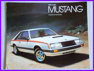 *1980 year * Ford Mustang English catalog *
