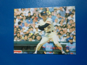 カルビー プロ野球 1988 No.49 山倉和博