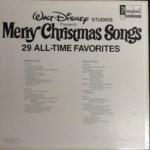 中古レコード/レア盤 『ディズニー　メリークリスマス　ソングス』 No.523_画像2