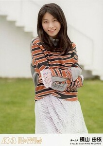 ○横山由依☆11月のアンクレット☆劇場盤特典生写真☆AKB48