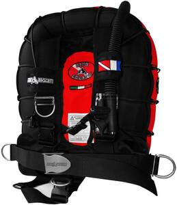  Italy super light weight Tec diving world . Manufacturers large b system DIVE SYSTEM back float type BCD Key18( domestic regular model..)