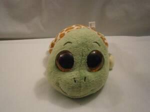  large eyes . lovely! Ty tortoise. soft toy Sandy