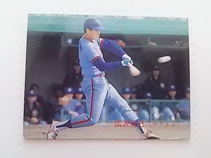 1988年 カルビー プロ野球カード ヤクルト 広沢克己 No.20