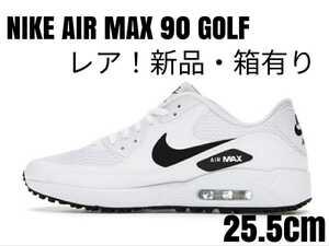 [ очень редкий!]NIKE AIR MAX90GOLF Nike air max белый чёрный 25.5②