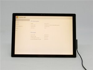 中古　SurfacePro　1724◆Corei5　6300U　◆M.2 SSD128GB◆メモリ4GB◆　　バッテリー充電できない為ジャンク扱い 　