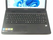 カメラ内蔵/中古ノートパソコンLenovo　G505　AMD　E1-2100/8GB/SSD128GB/HDMI/USB3.0/WIFI/テンキー/WIN11/office搭載_画像2