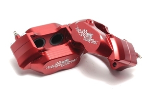  new goods Rover Mini for 10 inch aluminium wheels 4 pot caliper red left right set Mini sport MS0502 7.5R