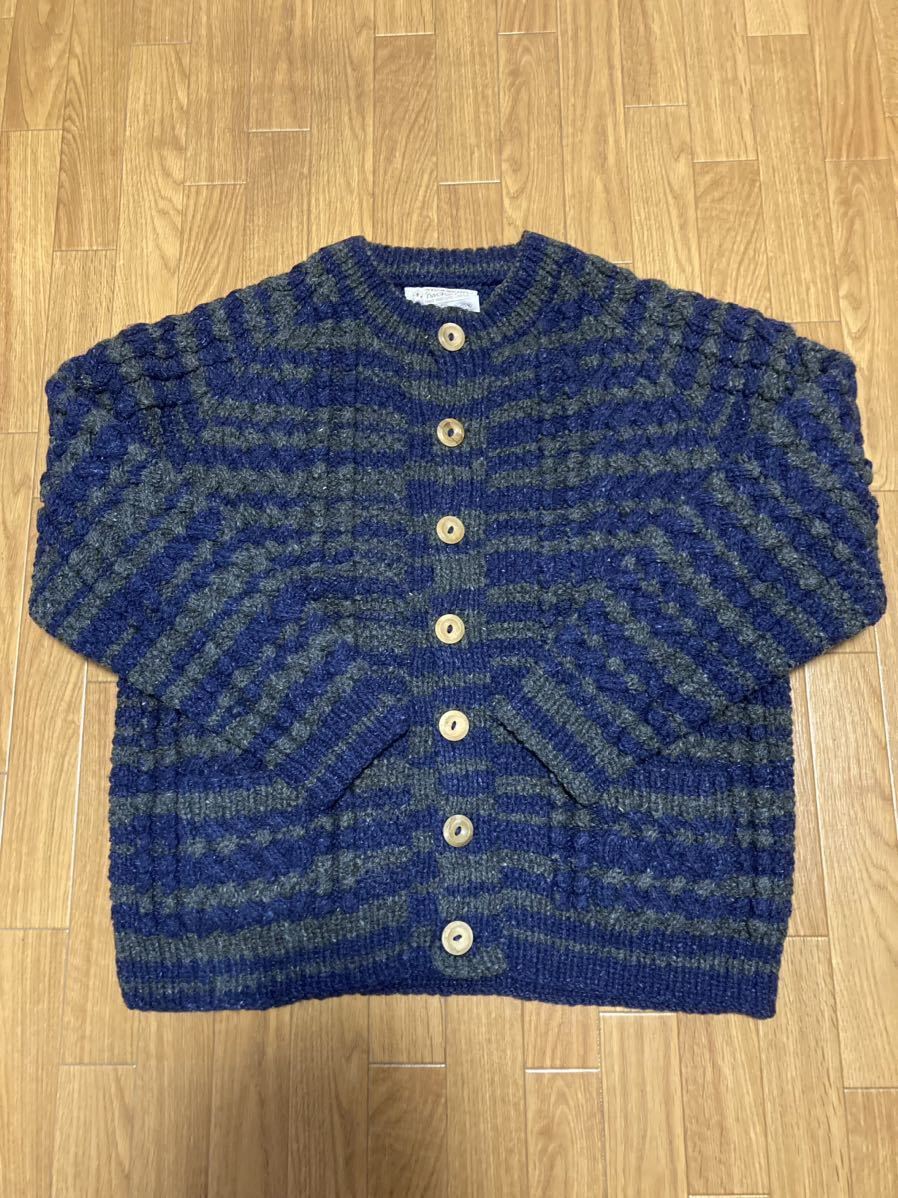 正規通販】 インバーアラン INVERALLAN ウールニットカーディガン