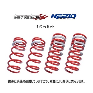 送料無料 タナベ NF210 ダウンサス タント カスタム LA650S 後期 R4/10～　LA650SNK