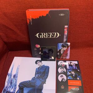 キム・ウソク 1ST DESIRE GREED トレカ付き