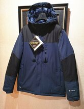 最上級プレミアムダウン※定価16万◆イタリア・ミラノ発*BOLINI*GORE-TEX/ゴアテックス・超防水/防風・極地防寒ダウンジャケットＳ・紺_画像7