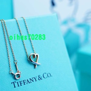 ♪即決♪新品　未使用 TIFFANY &Co. ティファニー ラビングハート　ネックレス　ピンクゴールド