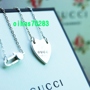 ♪即決♪新品　未使用 GUCCI　グッチ　ハートモチーフネックレス