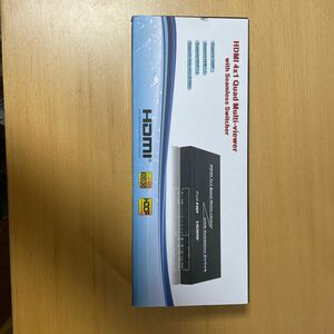 ELEVIEW HDMI画面分割切替器 マルチビューワー 4入力1出力 フルHD対応