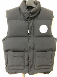 美品 CANADA GOOSE × EDIFICE別注 WINDSOR VEST カナダグース エディフィス 別注 ダウンベスト ダウンジャケット ダウン ベスト ネイビー