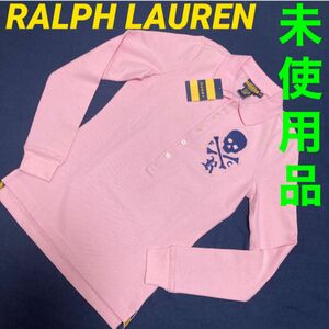 【未使用】ラルフローレン ラグビー　レディース　長袖ポロシャツ　カットソー　ポロ　 長袖 カットソー　訳アリ　polo RUGBY