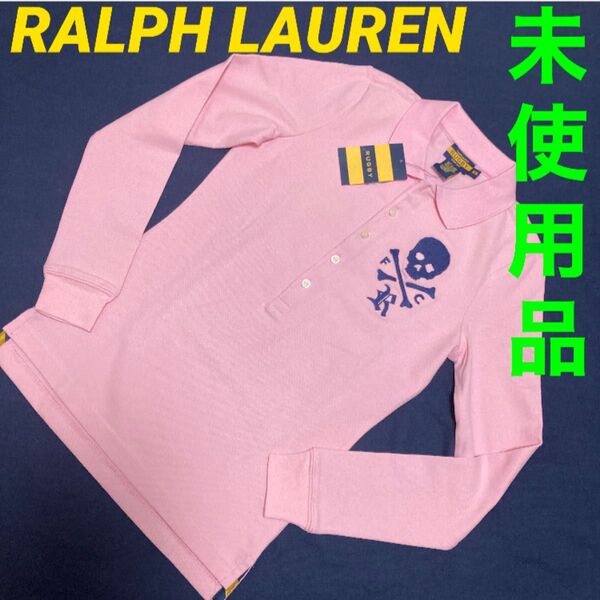 【未使用】ラルフローレン ラグビー レディース 長袖ポロシャツ カットソー ポロ 長袖 カットソー 訳アリ polo RUGBY