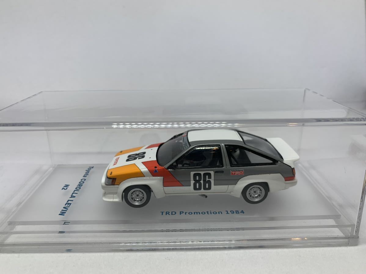 ENIF 1/43 トヨタ カローラ レビン N2 1984 TRD プロモーション キッド