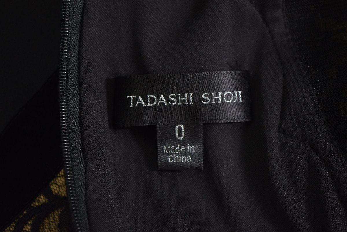 0999-22R0539 タダシショージ 2021年 91300円 美品 ブラック半袖ドット