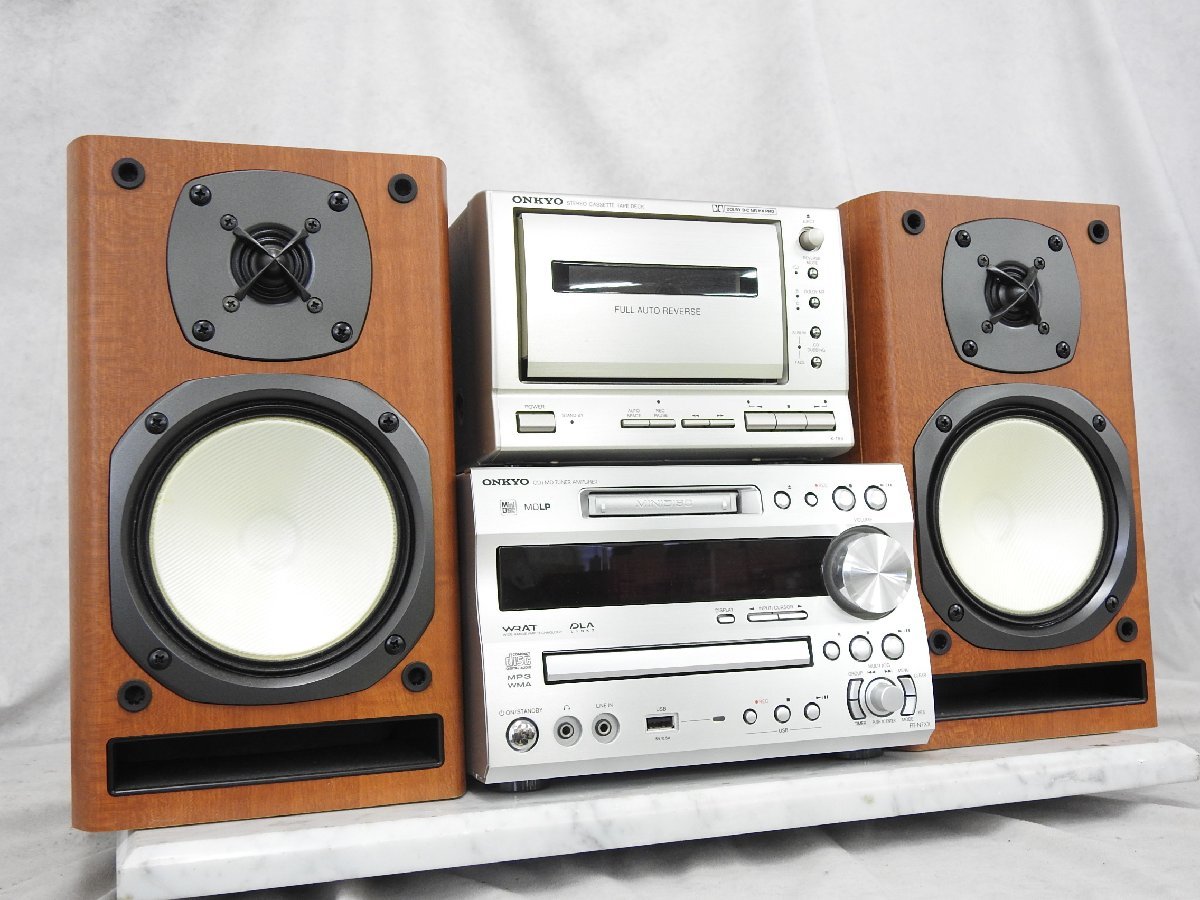 宅急便は割引特典対象! ONKYO k185 INTEC185 cr185 コンポ スピーカー